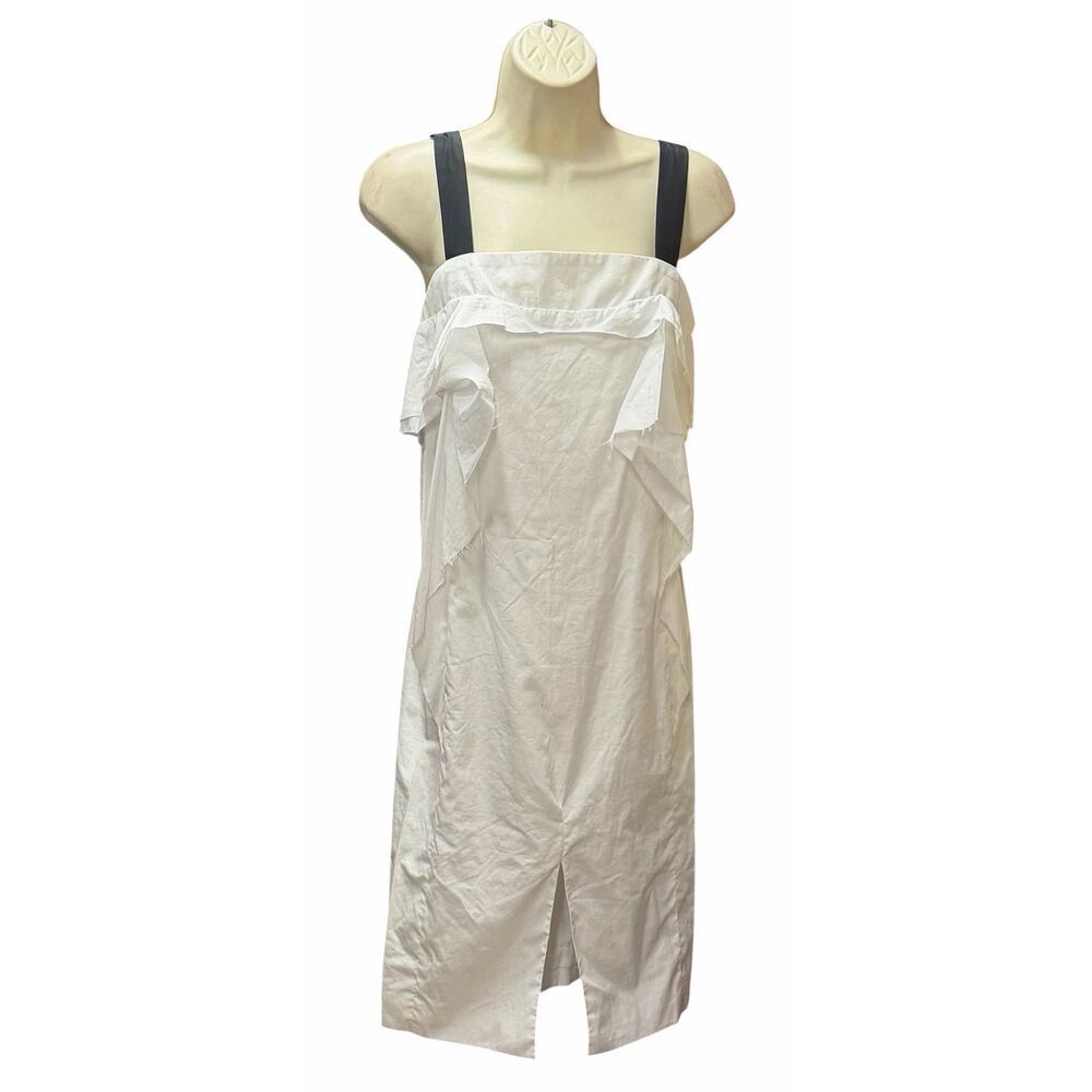 Rachel Comey 100% Cotton Dress in White & Black NWT Size 4